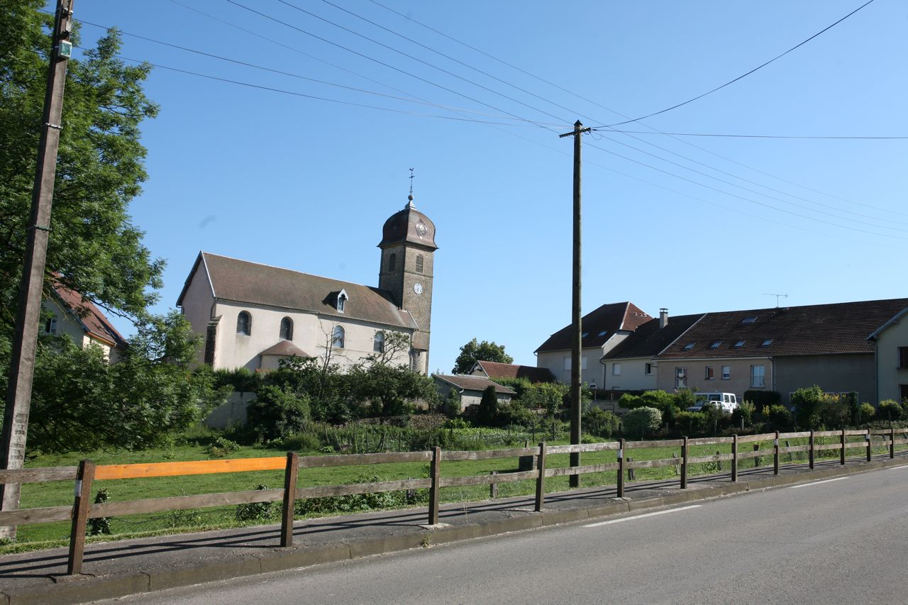 Audeux (25170) , Canton d'Audeux, Le Doubs, La route des communes