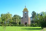 nouveau clocher de l'église de cuve