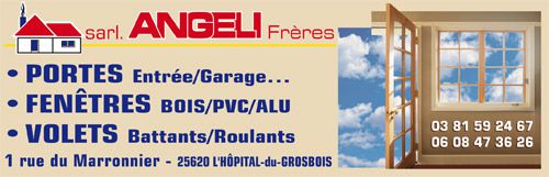 ANGELI Frères sarl - Portes - Fenêtres - Volets