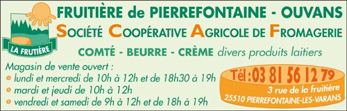 Fruitière de Pierrefontaine - Ouvans