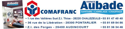 COMAFRANC - Espace AUBADE - Sanitaire - Carrelage - Chauffage