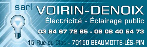 VOIRIN-DENOIX sarl - Électricité - Éclairage public