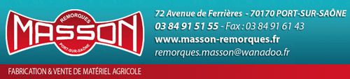 MASSON - Remorques