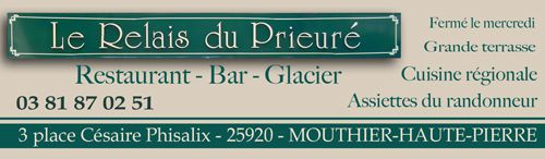 Relais du Prieuré - Restaurant, Bar, Glacier