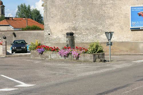 Auxon (70000) , Canton d'Auxon, La HauteSaône, La route des communes