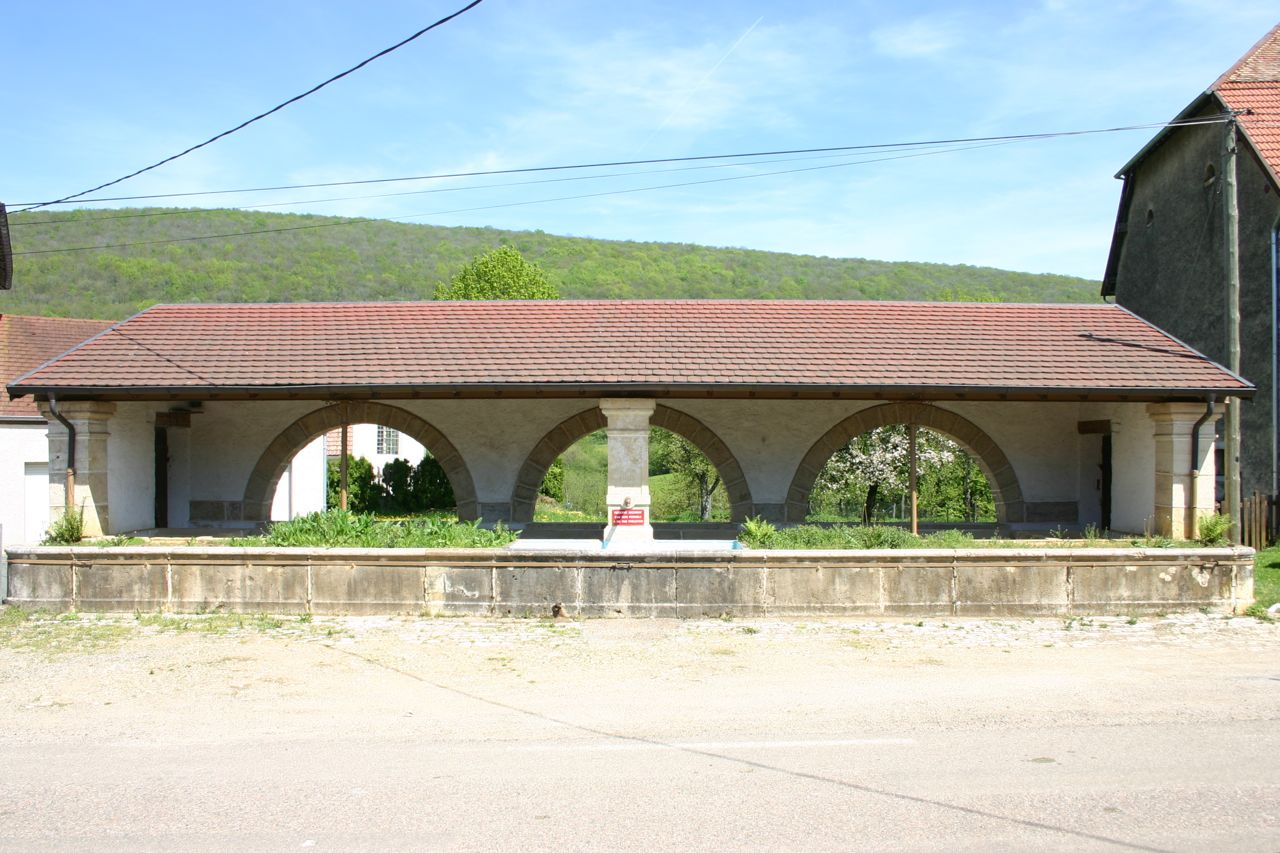 ChauxLèsClerval (25340) , Canton de Clerval, Le Doubs, La route des