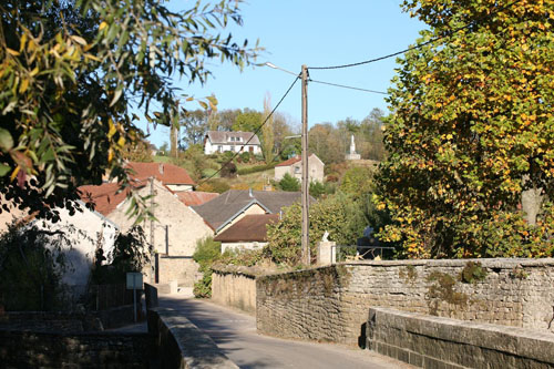 Coulevon (70000) , Canton de Coulevon, La HauteSaône, La route des