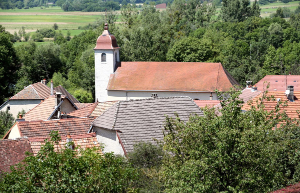 Rang (25250) , Canton de Rang, Le Doubs, La route des communes
